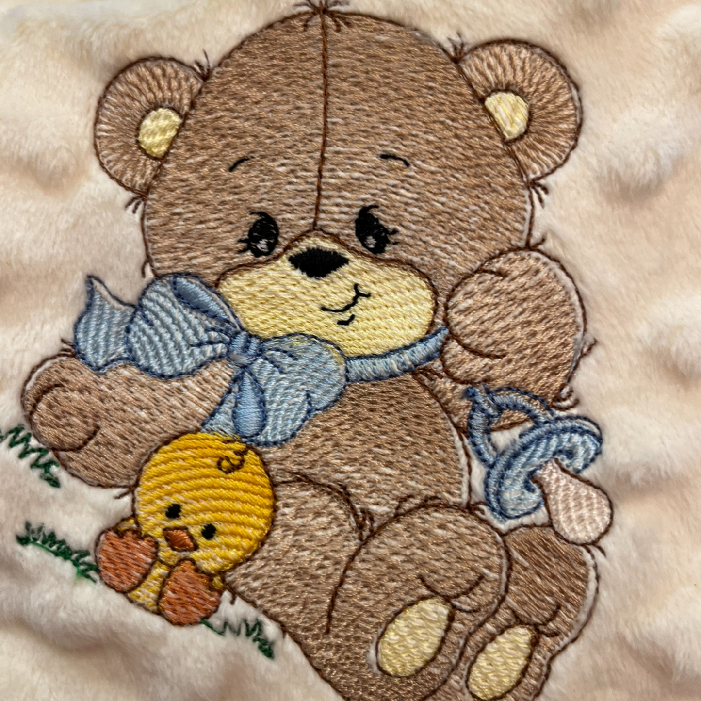 Teddy Bear Baby Blanket